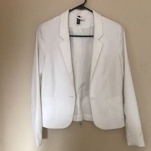White blazer